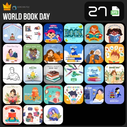 word book day eps 1ab - title:Home - اورچین فایل - format: - sku: - keywords:وکتور,موکاپ,افکت متنی,پروژه افترافکت p_id:63922