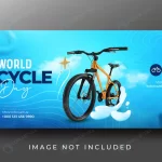 world bicycle day banner template rnd914 frp28182496 - title:Home - اورچین فایل - format: - sku: - keywords:وکتور,موکاپ,افکت متنی,پروژه افترافکت p_id:63922
