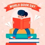 world book day illustration with person reading.j crc20cbf9a2 size0.71mb - title:Home - اورچین فایل - format: - sku: - keywords:وکتور,موکاپ,افکت متنی,پروژه افترافکت p_id:63922