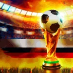 - world cup trophy with flag germany rnd442 frp34594945 - Home