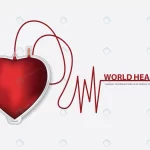 world heart day poster design template vector ill crc4cdf618f size1.87mb - title:Home - اورچین فایل - format: - sku: - keywords:وکتور,موکاپ,افکت متنی,پروژه افترافکت p_id:63922