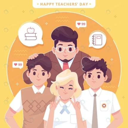 world teachers day illustration background crcc68bfe8a size0.49mb - title:graphic home - اورچین فایل - format: - sku: - keywords: p_id:353984