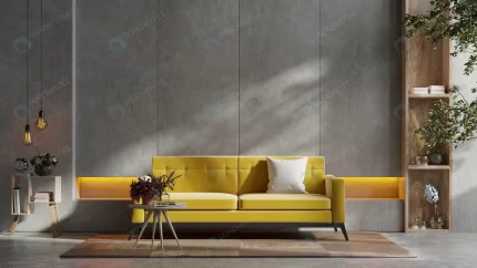 yellow sofa wooden table living room interior wit crc5c1870e2 size5.67mb 4200x2363 - title:graphic home - اورچین فایل - format: - sku: - keywords: p_id:353984