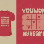 you won my heart valentine t shirt design crc1cd73318 size1.01mb 1 - title:Home - اورچین فایل - format: - sku: - keywords:وکتور,موکاپ,افکت متنی,پروژه افترافکت p_id:63922