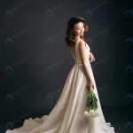 young beautiful stylish woman wedding dress crca8b6ce5b size8.52mb 3840x5760 - title:Home - اورچین فایل - format: - sku: - keywords:وکتور,موکاپ,افکت متنی,پروژه افترافکت p_id:63922