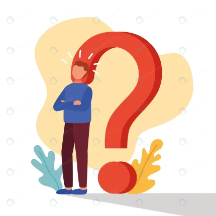 young man doubting with question mark vector illu crc13c3f4c7 size1.52mb - title:graphic home - اورچین فایل - format: - sku: - keywords: p_id:353984