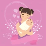 - young mom hugging baby postcard crceae8dddb size3.78mb - Home