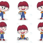 - young smart boy character with different facial e crcb96bcec7 size3.11mb - Home