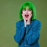 young woman fun gesture hands green hair fashion crc26ee96c5 size14.73mb 6578x4385 - title:Home - اورچین فایل - format: - sku: - keywords:وکتور,موکاپ,افکت متنی,پروژه افترافکت p_id:63922