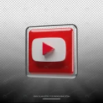 youtube icon 3d rendering with glass style crc501d33fa size2.91mb - title:Home - اورچین فایل - format: - sku: - keywords:وکتور,موکاپ,افکت متنی,پروژه افترافکت p_id:63922