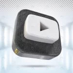 - youtube logo icon 3d social media modern style co crc9b83f612 size31.29mb - Home