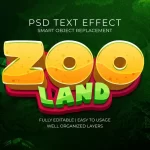 - zoo animals text effect - Home