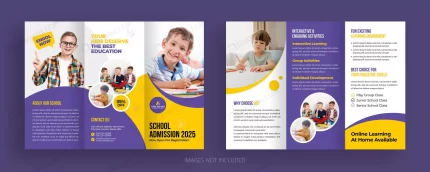 back school education admission trifold brochure crc65ed8a0d size20.68mb - title:graphic home - اورچین فایل - format: - sku: - keywords: p_id:353984