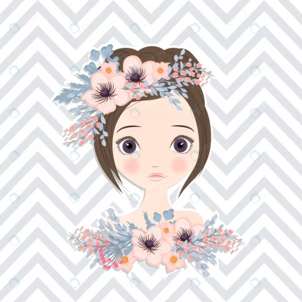 beautiful girl with delicate flowers their hair crc653e5305 size4.92mb - title:graphic home - اورچین فایل - format: - sku: - keywords: p_id:353984