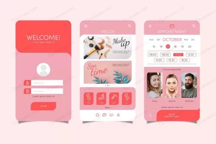 beauty salon booking application crcd6682848 size1.24mb - title:graphic home - اورچین فایل - format: - sku: - keywords: p_id:353984