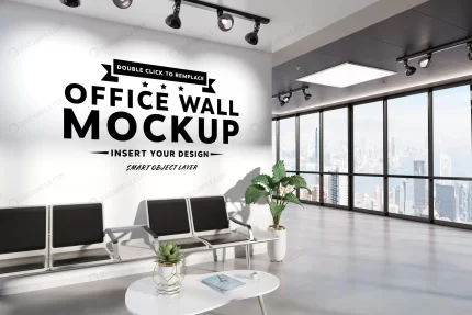 blank wall waiting room office mockup crc63dcd2c4 size101.15mb - title:graphic home - اورچین فایل - format: - sku: - keywords: p_id:353984
