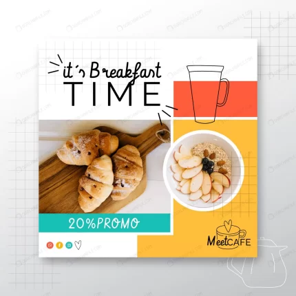 breakfast restaurant flyer square crc72e08492 size1.93mb - title:graphic home - اورچین فایل - format: - sku: - keywords: p_id:353984