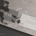 - business card mockup with botanical shadow marble crccb490ba5 size113.10mb - Home