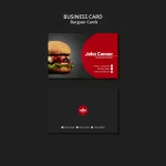 business card template for burger restaurant crca0205ce7 size24.52mb - title:Home - اورچین فایل - format: - sku: - keywords:وکتور,موکاپ,افکت متنی,پروژه افترافکت p_id:63922