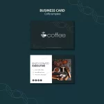 - business card template theme with coffee crc40c7690e size130.00mb - Home