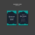 - business card template with coffee design crc4b1e51e2 size3.77mb - Home