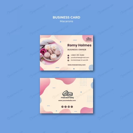 corporate identity with macarons crc23654b3d size7.59mb - title:graphic home - اورچین فایل - format: - sku: - keywords: p_id:353984