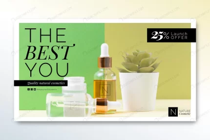 cosmetics store banner template crcda03fb80 size1.83mb - title:graphic home - اورچین فایل - format: - sku: - keywords: p_id:353984