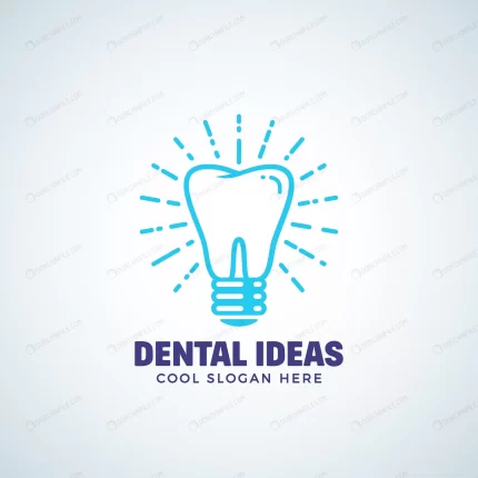 dental ideas logo template with modern typography crc205823db size0.59mb - title:graphic home - اورچین فایل - format: - sku: - keywords: p_id:353984