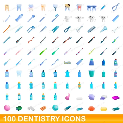 dentistry icons set cartoon illustration dentistr crc941c4af2 size3.22mb - title:graphic home - اورچین فایل - format: - sku: - keywords: p_id:353984