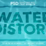 - distorted pool water editable text effect crc67371fca size60.24mb - Home