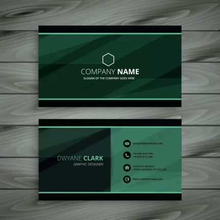green dark business card crca5414468 size5.29mb - title:graphic home - اورچین فایل - format: - sku: - keywords: p_id:353984