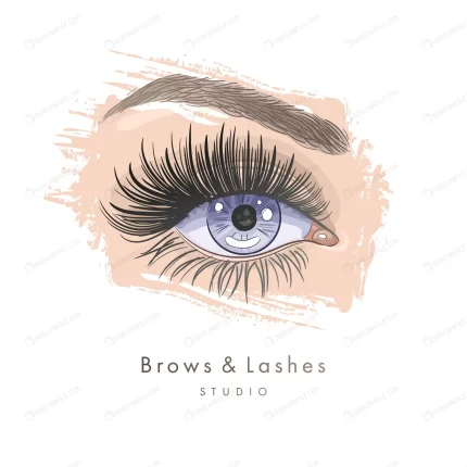 hand drawn beautiful female eye with long black e crca3be5937 size2.01mb - title:graphic home - اورچین فایل - format: - sku: - keywords: p_id:353984