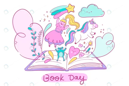 hand drawn world book day illustration 3 crcd12af81a size1.62mb - title:graphic home - اورچین فایل - format: - sku: - keywords: p_id:353984