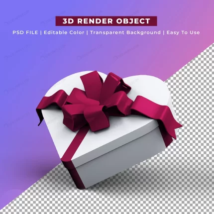 heart shape gift box 3d render crcc4bfc3f6 size10.81mb - title:graphic home - اورچین فایل - format: - sku: - keywords: p_id:353984