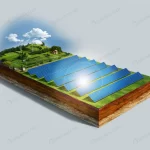 high angle model renewable energy with solar pane crc0132dcc1 size9.69mb 6928x4203 - title:Home - اورچین فایل - format: - sku: - keywords:وکتور,موکاپ,افکت متنی,پروژه افترافکت p_id:63922