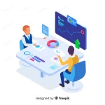 - isometric business people meeting illustration crca1d99cf2 size0.91mb - Home