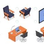 - isometric icons set furniture computers remote wo crcaf162b21 size2.44mb - Home