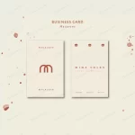 - macarons shop vertical business card template crc8ec8b4ac size0.60mb - Home