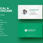 medical business card template crc6808b38b size2.27mb - title:Home - اورچین فایل - format: - sku: - keywords:وکتور,موکاپ,افکت متنی,پروژه افترافکت p_id:63922