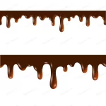 - melted chocolate seamless borders with clipping m crcc56d4773 size1.20mb - Home