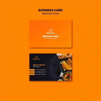 mexican food business card template crcdda7d5e5 size5.52mb - title:graphic home - اورچین فایل - format: - sku: - keywords: p_id:353984