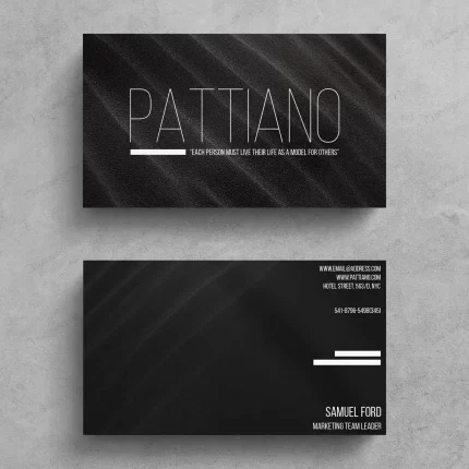 minimal business card template crc181be399 size9.40mb - title:graphic home - اورچین فایل - format: - sku: - keywords: p_id:353984