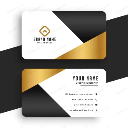 minimal premium golden business card template crcbc549082 size0.54mb - title:graphic home - اورچین فایل - format: - sku: - keywords: p_id:353984