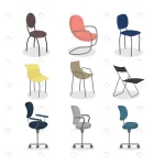 office chairs set modern colorful furniture compa crc7118ba28 size1.25mb - title:Home - اورچین فایل - format: - sku: - keywords:وکتور,موکاپ,افکت متنی,پروژه افترافکت p_id:63922
