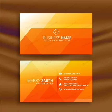 orange abstarct business card design crcdf901353 size1.81mb - title:graphic home - اورچین فایل - format: - sku: - keywords: p_id:353984