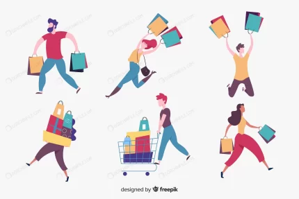people carrying shopping bags collectio crc247a31e8 size1.30mb - title:graphic home - اورچین فایل - format: - sku: - keywords: p_id:353984