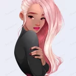 portrait of beautiful woman with pink hair crc8155d447 size3.10mb - title:Home - اورچین فایل - format: - sku: - keywords:وکتور,موکاپ,افکت متنی,پروژه افترافکت p_id:63922