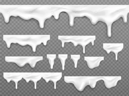 realistic dripping milk drops melted white liquid crca9f7b453 size2.52mb - title:graphic home - اورچین فایل - format: - sku: - keywords: p_id:353984