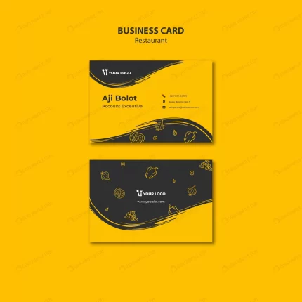 - restaurant business card template crcdc9c3d1c size3.98mb - Home