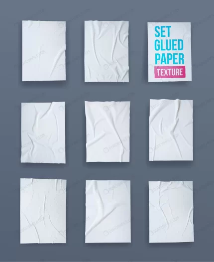 set white glued paper wrinkled effect crce9879fe1 size19.56mb - title:graphic home - اورچین فایل - format: - sku: - keywords: p_id:353984